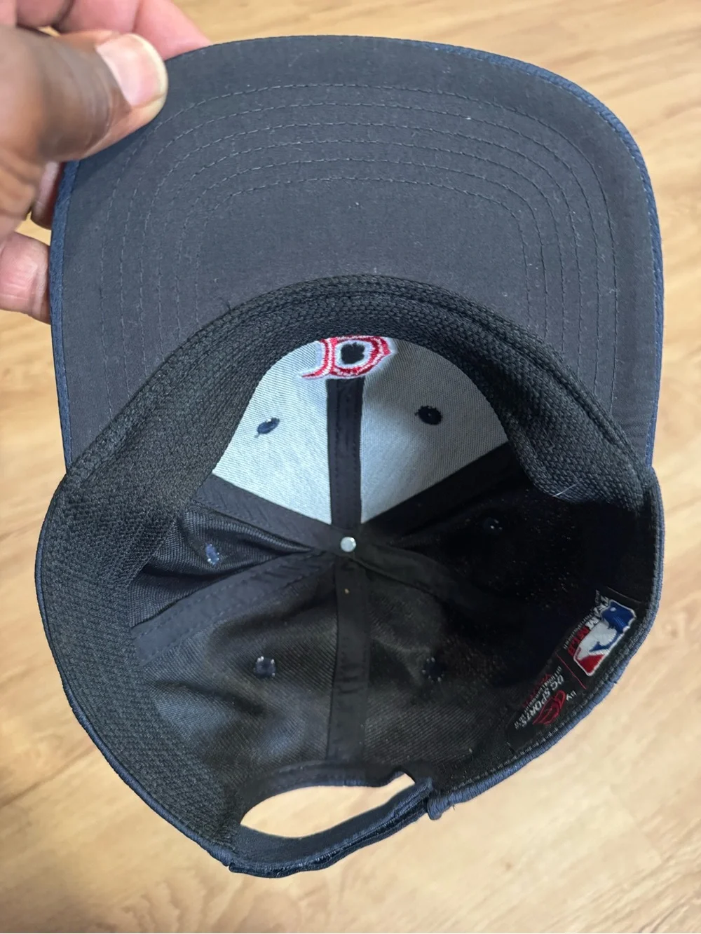 Boston Red Sox MLB ' Navy Baseball Cap with Red 'B' Logo Team MLB